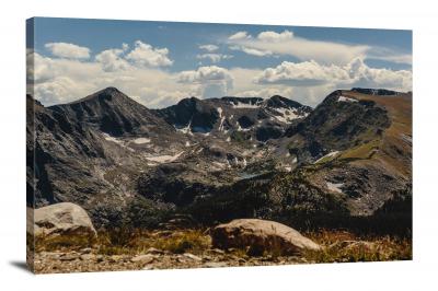 Rocky Mountain Basin, 2021 - Canvas Wrap