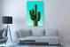 Green Cactus Against Blue Sky, 2019 - Canvas Wrap3