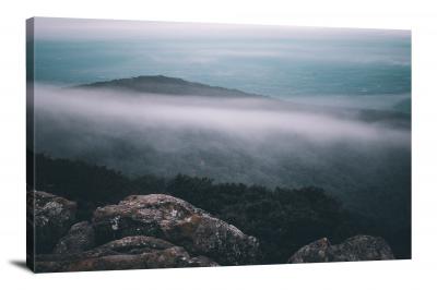 Rocks and Mists, 2020 - Canvas Wrap