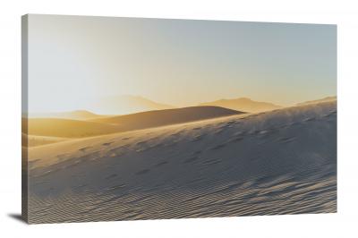 Windy White Sands, 2021 - Canvas Wrap