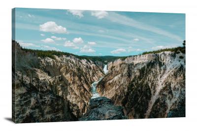 Grand Canyon of Yellowstone, 2017 - Canvas Wrap