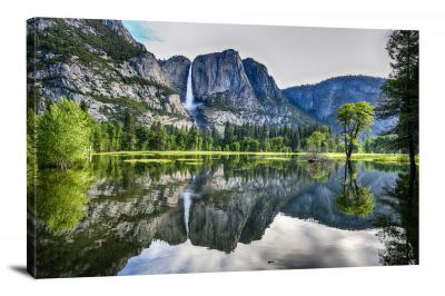 Yosemite Valley Waters, 2019 - Canvas Wrap