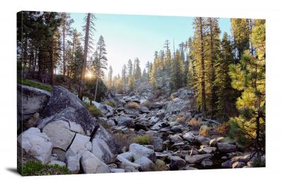 Yosemite Rock Slide, 2015 - Canvas Wrap