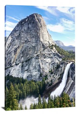 Yosemite Waterfall, 2017 - Canvas Wrap
