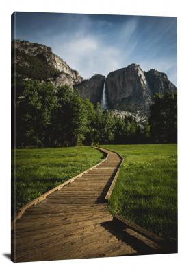 Boardwalk to Yosemite, 2019 - Canvas Wrap