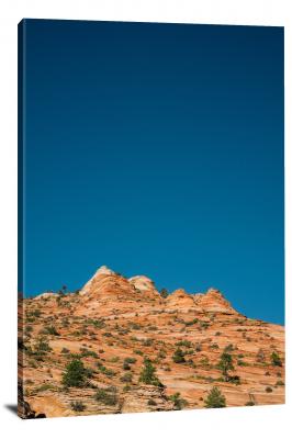 Blue Sky Red Mountain, 2020 - Canvas Wrap