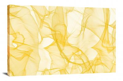 Yellow Fabric, 2016 - Canvas Wrap