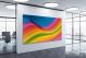 Abstract Rainbow, 2021 - Canvas Wrap1