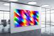 Rainbow Squares, 2016 - Canvas Wrap1