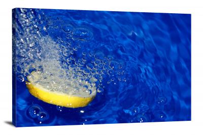 Lemon in the Water, 2016 - Canvas Wrap