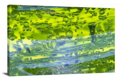 Green Bubbles, 2017 - Canvas Wrap