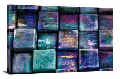 Artful Cubes, 2014 - Canvas Wrap