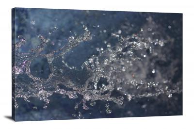 Frozen Droplets, 2018 - Canvas Wrap