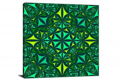 Green pattern, 2015 - Canvas Wrap