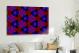Blue and Red Pattern, 2018 - Canvas Wrap3