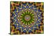 Blue and Gold Pattern, 2015 - Canvas Wrap