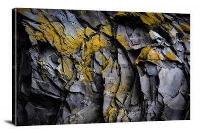 Jagged Rocks, 2016 - Canvas Wrap