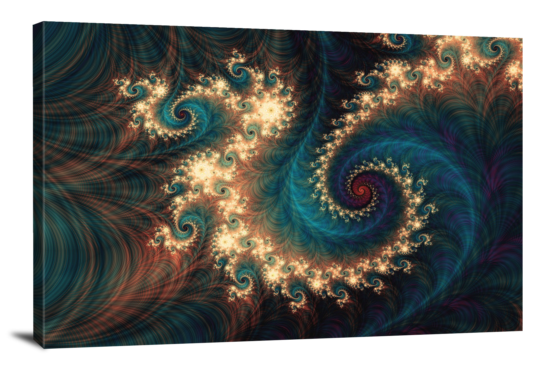 Glowing Spiral, 2021 - Canvas Wrap