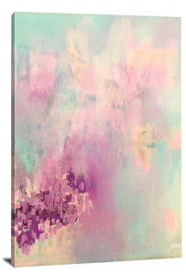 Pastel Paint, 2018 - Canvas Wrap