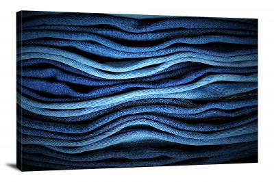 Blue Strings, 2020 - Canvas Wrap