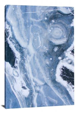 Aerial View of Ice, 2017 - Canvas Wrap