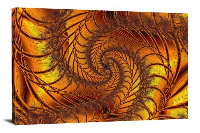 Golden Spiral, 2021 - Canvas Wrap