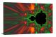 Green and Orange Fractals, 2022 - Canvas Wrap