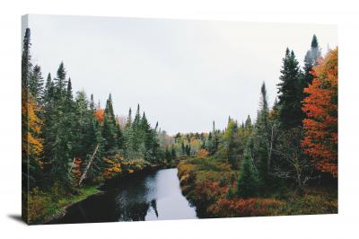 Autumn River, 2016 - Canvas Wrap