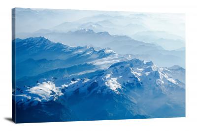 Swiss Alps, 2018 - Canvas Wrap