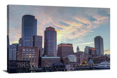 Boston Harbor, 2019 - Canvas Wrap