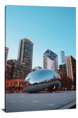The Chicago Bean, 2021 - Canvas Wrap