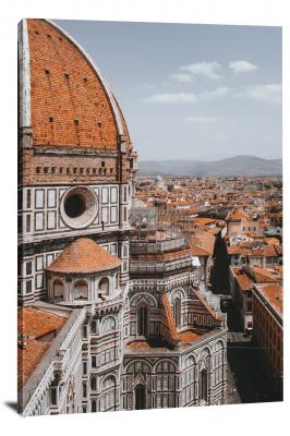 Florence Views, 2019 - Canvas Wrap