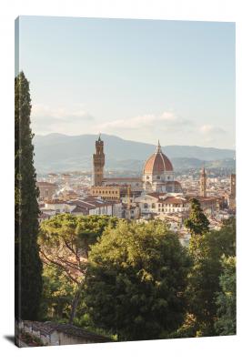 Beautiful Florence, 2018 - Canvas Wrap