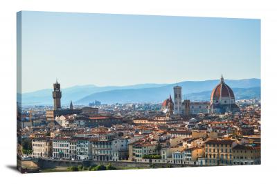 The Beautiful City of Florence, 2020 - Canvas Wrap