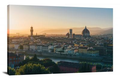 Piazzale Michelangelo Florence, 2021 - Canvas Wrap