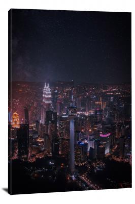 Imaginary Kuala Lumpur, 2018 - Canvas Wrap