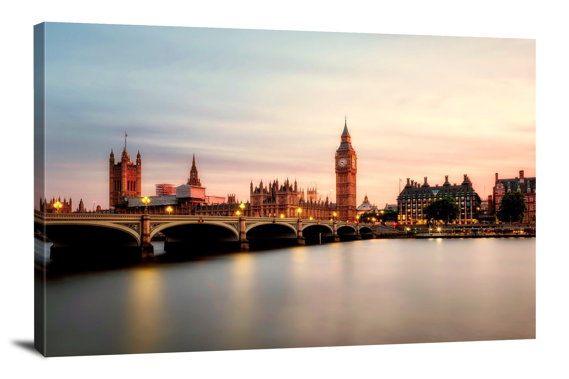 Big Ben at Sunrise, 2017 - Canvas Wrap