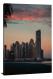 Buildings at Sunset, 2021 - Canvas Wrap