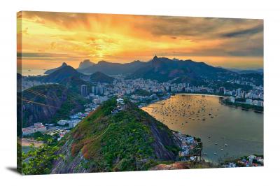 Summer in Rio, 2017 - Canvas Wrap