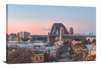 Buildings in Sydney, 2020 - Canvas Wrap
