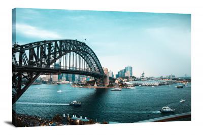 Sydney Harbor Bridge, 2019 - Canvas Wrap