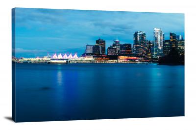 View From Stanley Park, 2021 - Canvas Wrap