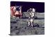 Astronaut and US Flag, 2015 - Canvas Wrap