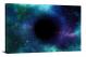 Blue Black Hole, 2020 - Canvas Wrap