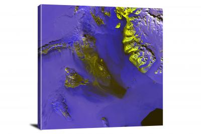Koettlitz Glacier in Antarctica, 2020 - Canvas Wrap