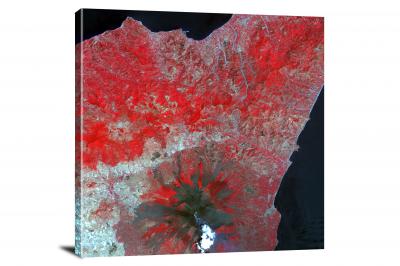 Mt Etna in Italy, 2020 - Canvas Wrap