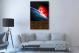 Red and Blue Exoplanet - Canvas Wrap3