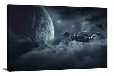 Space Fantasy, 2020 - Canvas Wrap