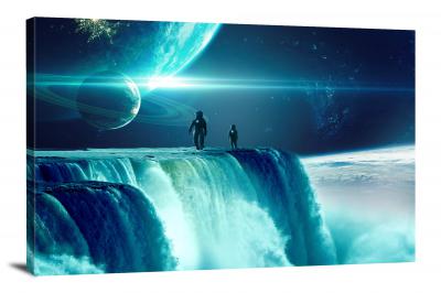 Walking in Space, 2020 - Canvas Wrap