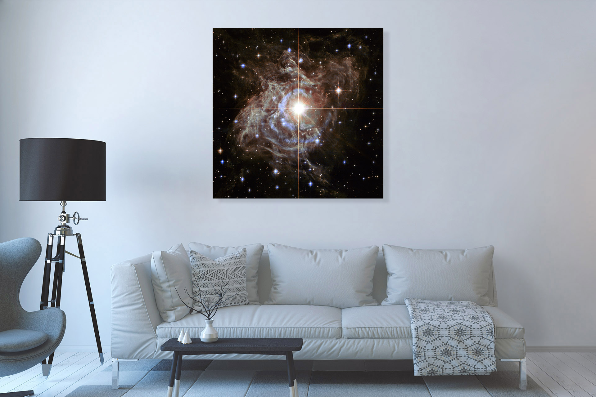 Cepheid Variable Star RS Puppis, 2013 - Canvas Wrap